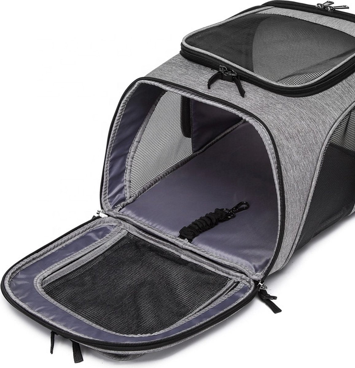 Luxury Dog & Cat Trolley | For Small Dog or Cat | Dog Backpack | Dog Buggy | Cat Travel Carrier - Image 4