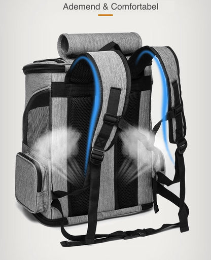 Luxury Dog & Cat Trolley | For Small Dog or Cat | Dog Backpack | Dog Buggy | Cat Travel Carrier - Image 5