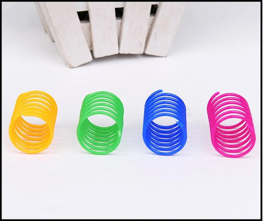 Cat Toys | Cat Springs | Cat Jumping Springs | Spring | Cat Spring | Set of 4 - Image 4