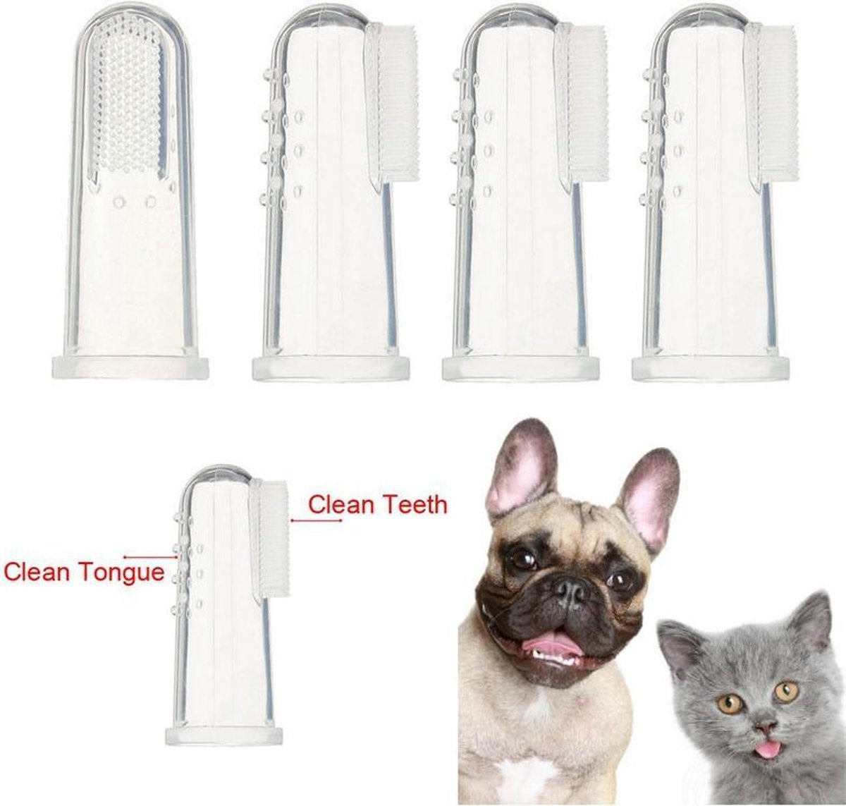 Finger Toothbrush – 2 x - Image 2