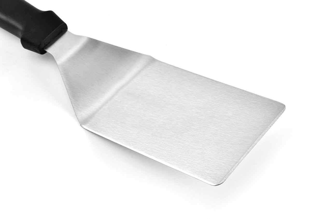 Stainless Steel BBQ Spatula - Barbecue Spatula - BBQ Accessories - Spatula - BBQ Essentials - Steak Spatula - Barbecue Spatula - Kitchen Tools - Barbecue Spatula - Stainless Steel Spatula - Teppanyaki Spatulas - Grill Spatula - Stainless Steel Grill Scrap - Image 3