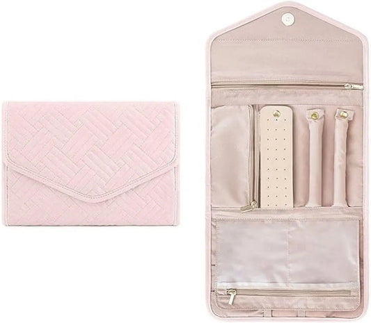 1 piece jewelry storage bag - portable jewelry bag Suitable for earrings - Storage accessories - Jewelry holder organizer - Travel jewelry organizer - Jewelry box Suitable for women Suitable for travel - Image 4