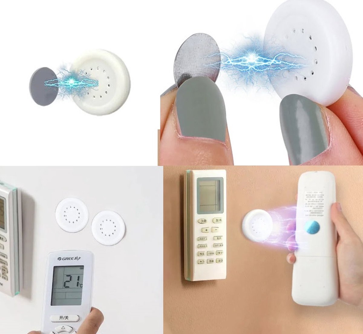 Togadget® - Magnetic Wall Mount - Mount for items - Space-saving holder - Storage accessories with magnets - Image 2