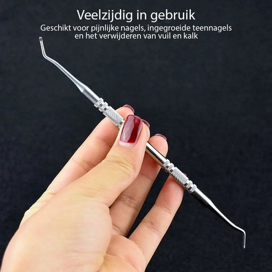 Nail Lifter for Ingrown Toenails - Nail Lifter - Double-Sided Sturdy 2 mm Spoons - Pedicure Excavator - - Image 5