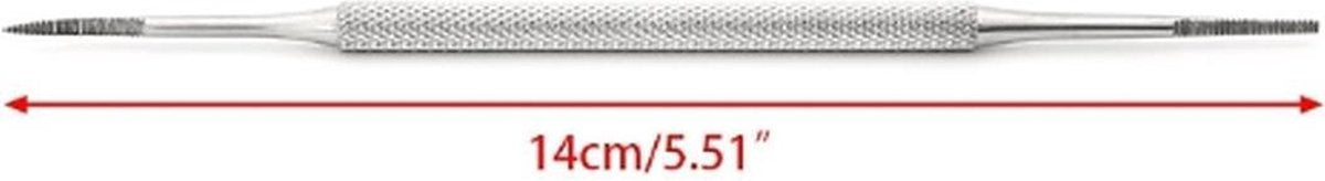 Toenail File - Nail Lifter - Ingrown - Dirt - Fungal Nail - Care - Stainless Steel - 1 piece - Image 3