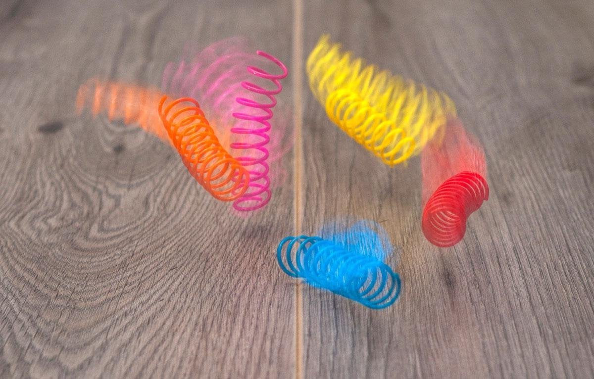 Cat Feather Sniffing Pack - Colored - 6 pieces | Cat Toys - Spring - Cat Toys - Springs - Cat Toy - Toys for Cats - Play Feather - Kittens - Image 4
