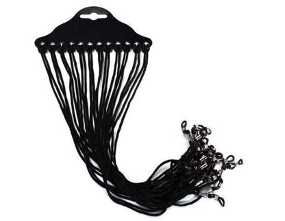 Glasses Cord / 12 Pieces / Black Cord / 3D - Image 2