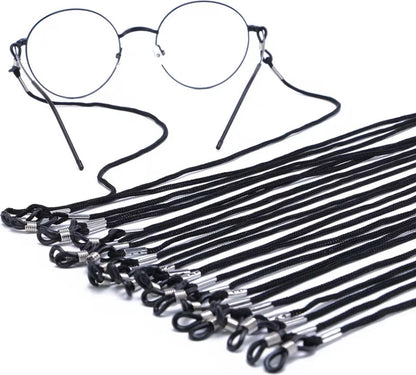 Glasses Cord / 12 Pieces / Black Cord / 3D - Image 3