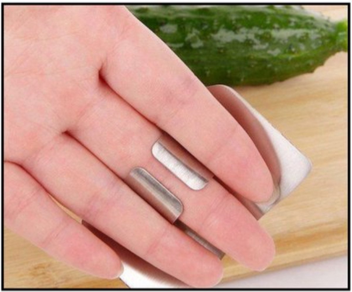 Finger Protector | Dishwasher Safe | Stainless Steel | Extra Stable - Image 3