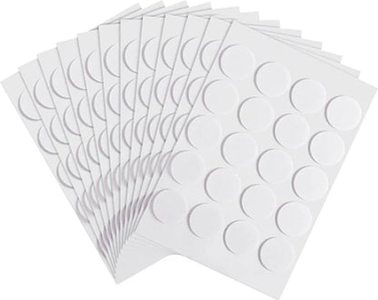 Double-Sided Glue Dots Candle Wick Stickers - 18 mm - 100 Stickers