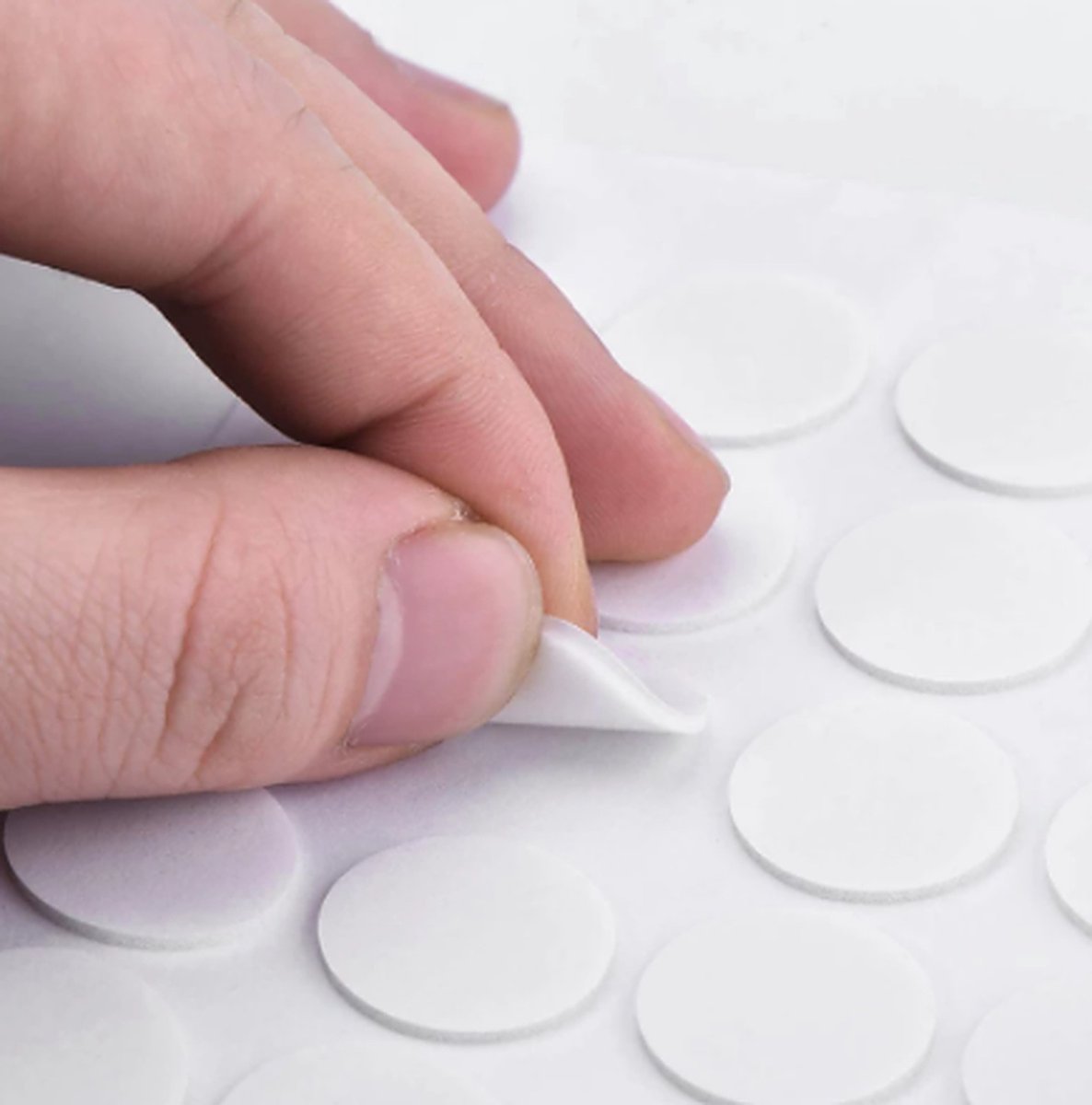 Double-Sided Glue Dots Candle Wick Stickers - 18 mm - 100 Stickers - Image 2