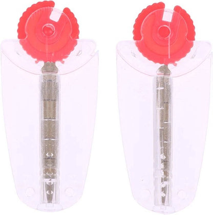 2x Flint Dispenser With Wick | 12 Flints | 2 Wicks - Image 2