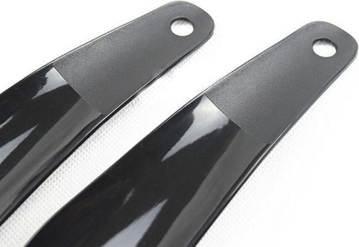 Plastic Shoehorn 16 CM | Shoe Entry Aid | Shoe Accessories | BLACK - Image 2