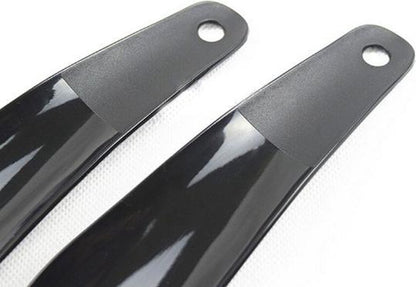 Plastic Shoehorn 16 CM | Shoe Entry Aid | Shoe Accessories | BLACK - Image 2