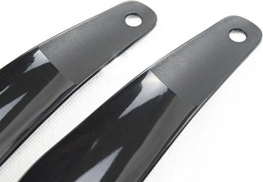 Plastic Shoehorn 16 CM | Shoe Entry Aid | Shoe Accessories | BLACK - Image 2
