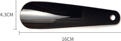 Plastic Shoehorn 16 CM | Shoe Entry Aid | Shoe Accessories | BLACK - Image 3