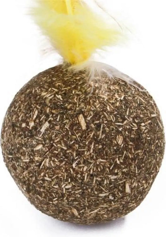 Catnip Ball with Feather | Fun & Tasty Cat Toy | Toys for Cats - Image 2