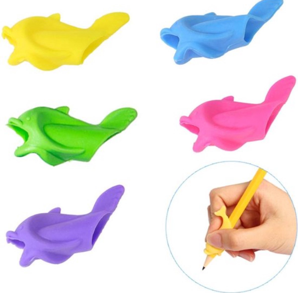 Pencil Grip | Drawing Aid | Pen Grip Aid | Various Colors | 3 Pieces - Image 4