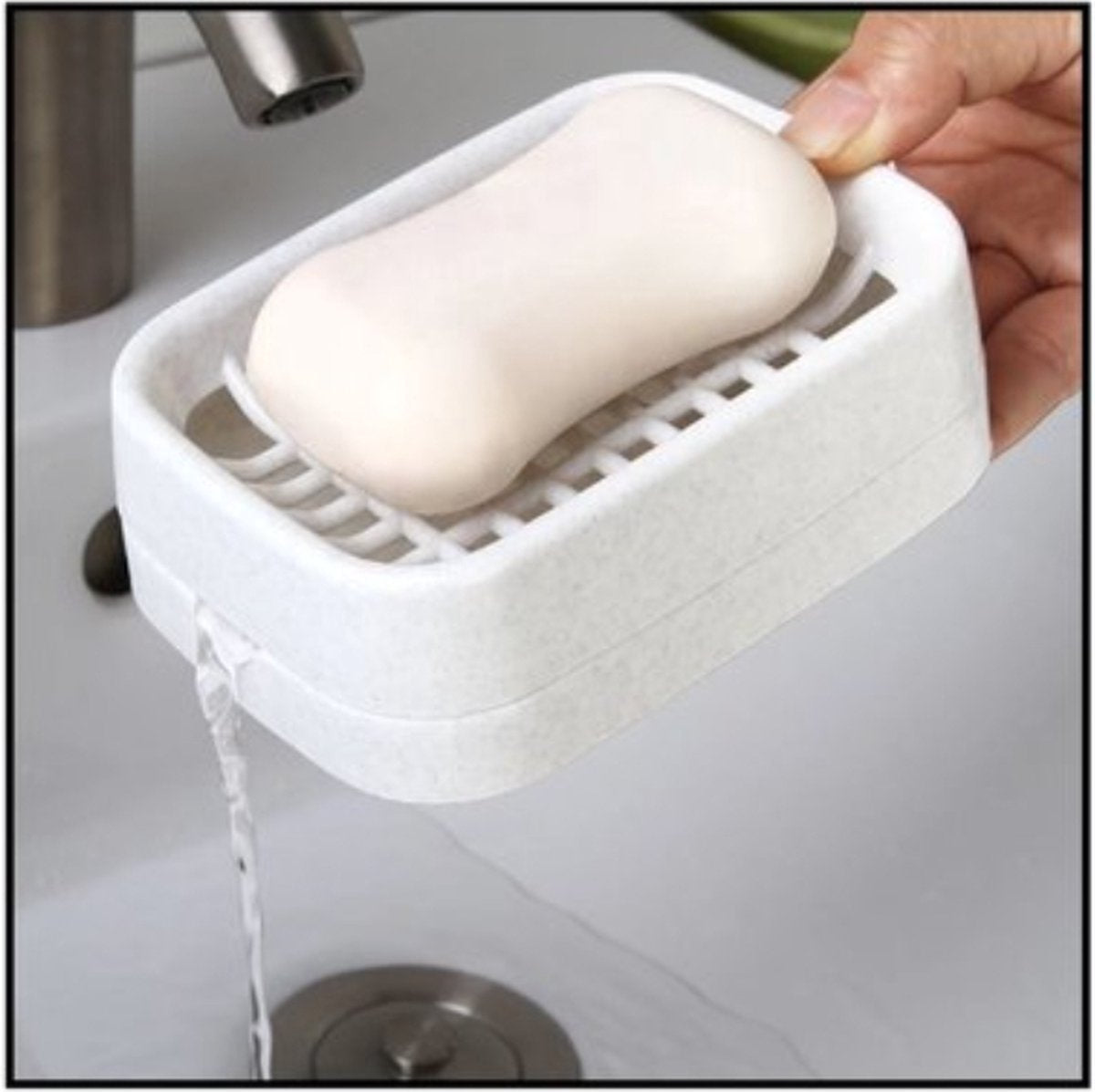 Soap holder | Soap dish | Soap rack | Shower | Bathroom | Soap | White