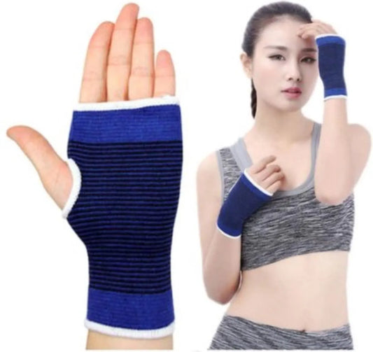 Wrist Brace | Wrist Support | Bandage | Injury | Wrist Support | Left & Right ( 1 Pair ) | Hand Protection | Wrist Support | Blue - Image 2