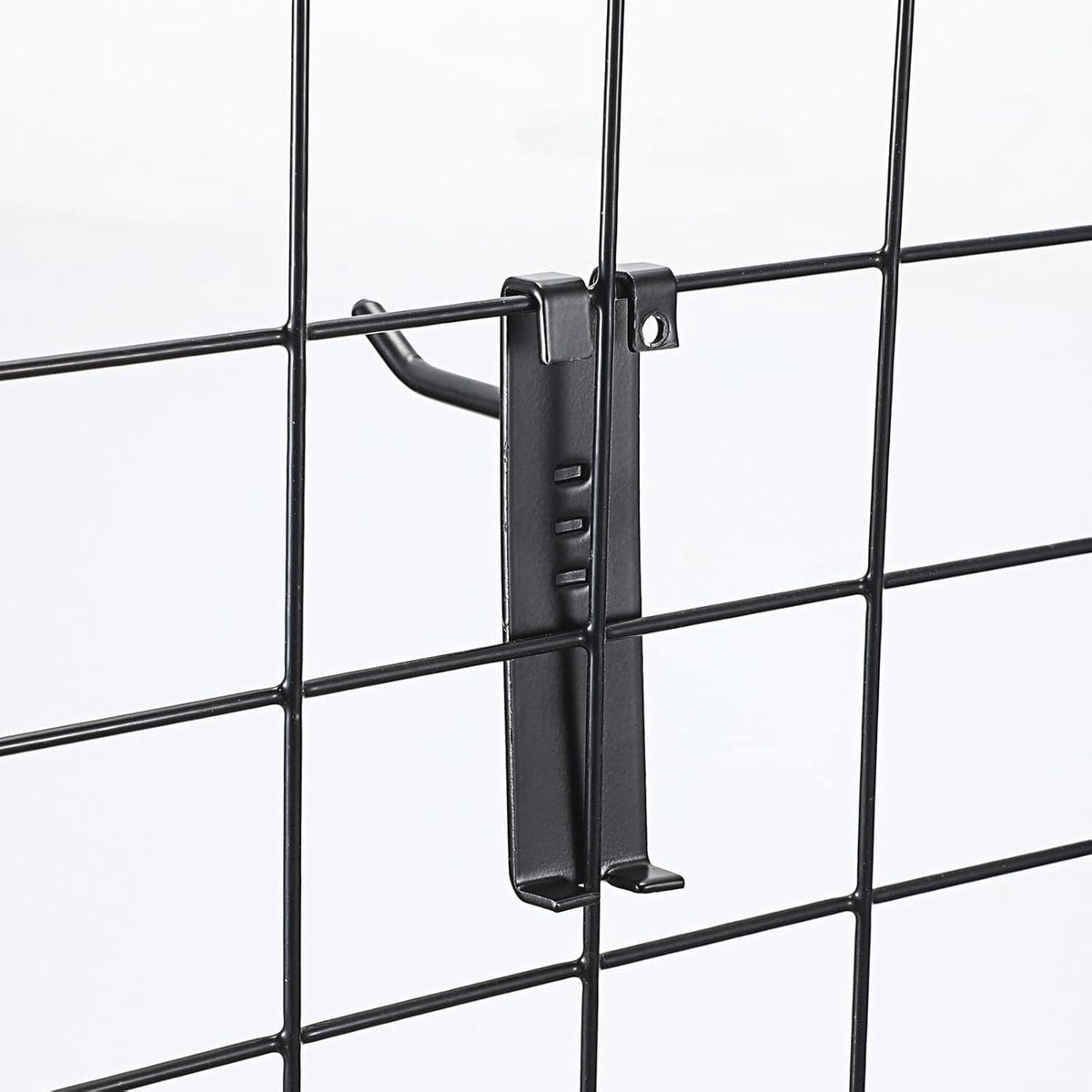 Gridwall Hooks 30 Pieces - 10/15/20cm - Iron - Black - Commercial Quality - Grid Wall Panels Accessory - Garage - Shop - Storage accessories - Image 5