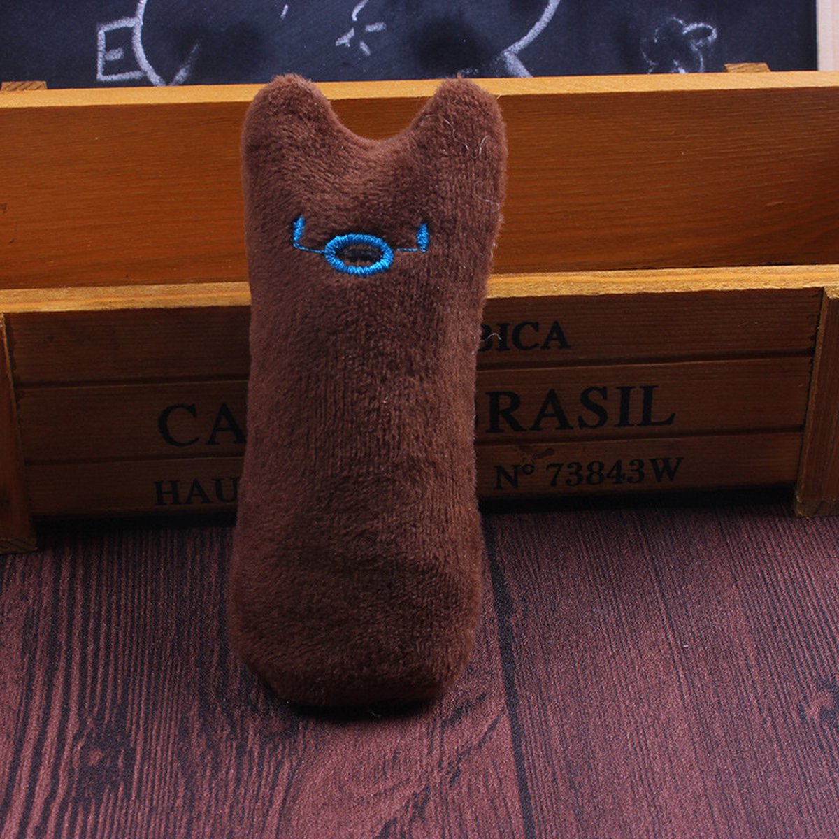 Catnip Plush Toy | Cat Toys | Catnip | Cat Toys | BROWN - Image 3