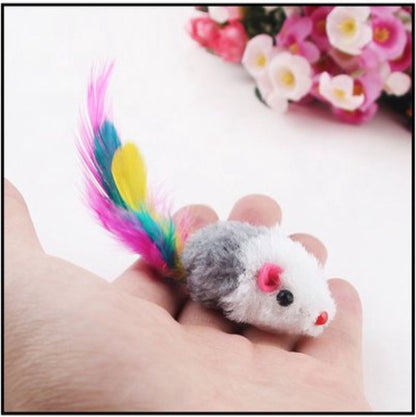 10x Plush Toy Mouse | Cat Toys | Toy Mice | Play Mouse - Image 4