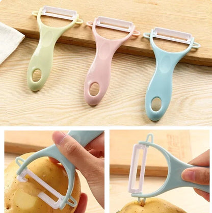Peeler | Paring Knife | Potato Peeler | Vegetable Peeler | Blue - Image 2