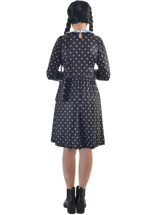 Wednesday Addams Teen Girls Halloween Costume and Bag - Image 2