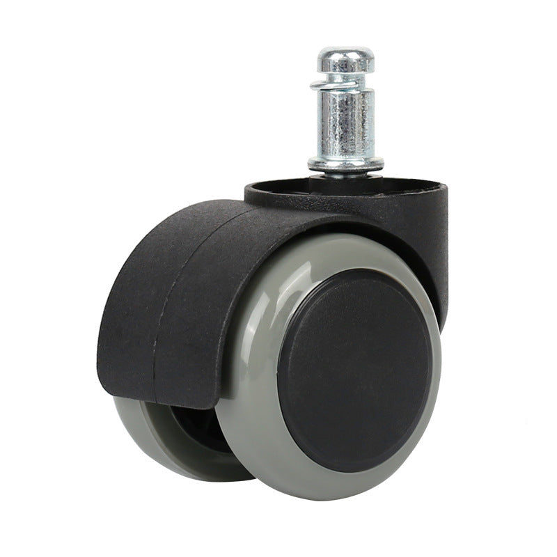 5-Piece 2-Inch Office Chair Replacement Rubber Wheels - Universal Heavy-Duty Casters - Image 2