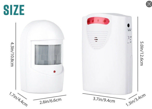 Infrared Alarm System - Wireless Motion Detection Security Alarm for Home & Office - Image 5