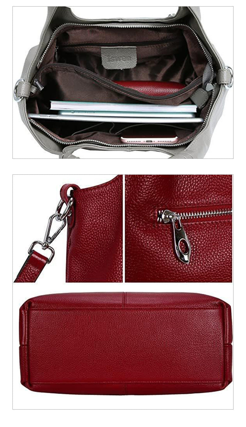 Women's Leather Handbag - Stylish & Durable Fashion Bag for Daily Use - Image 2