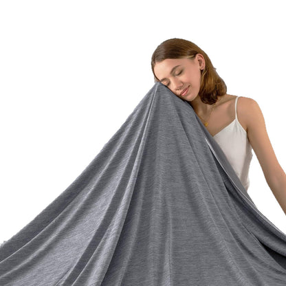 Dark Gray Blanket - 150x200cm Soft Warm Throw for Beds, Sofas & Living Spaces - Image 2