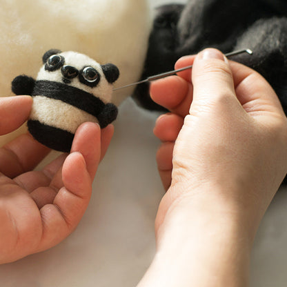 Wool Felt Needle Felting Kit - DIY Craft Set for Creative Making - Image 4