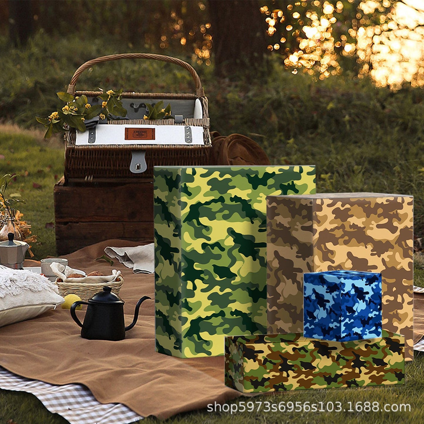 Wrapping Paper - Style WZ021 (12-Sheet Set) - Image 2