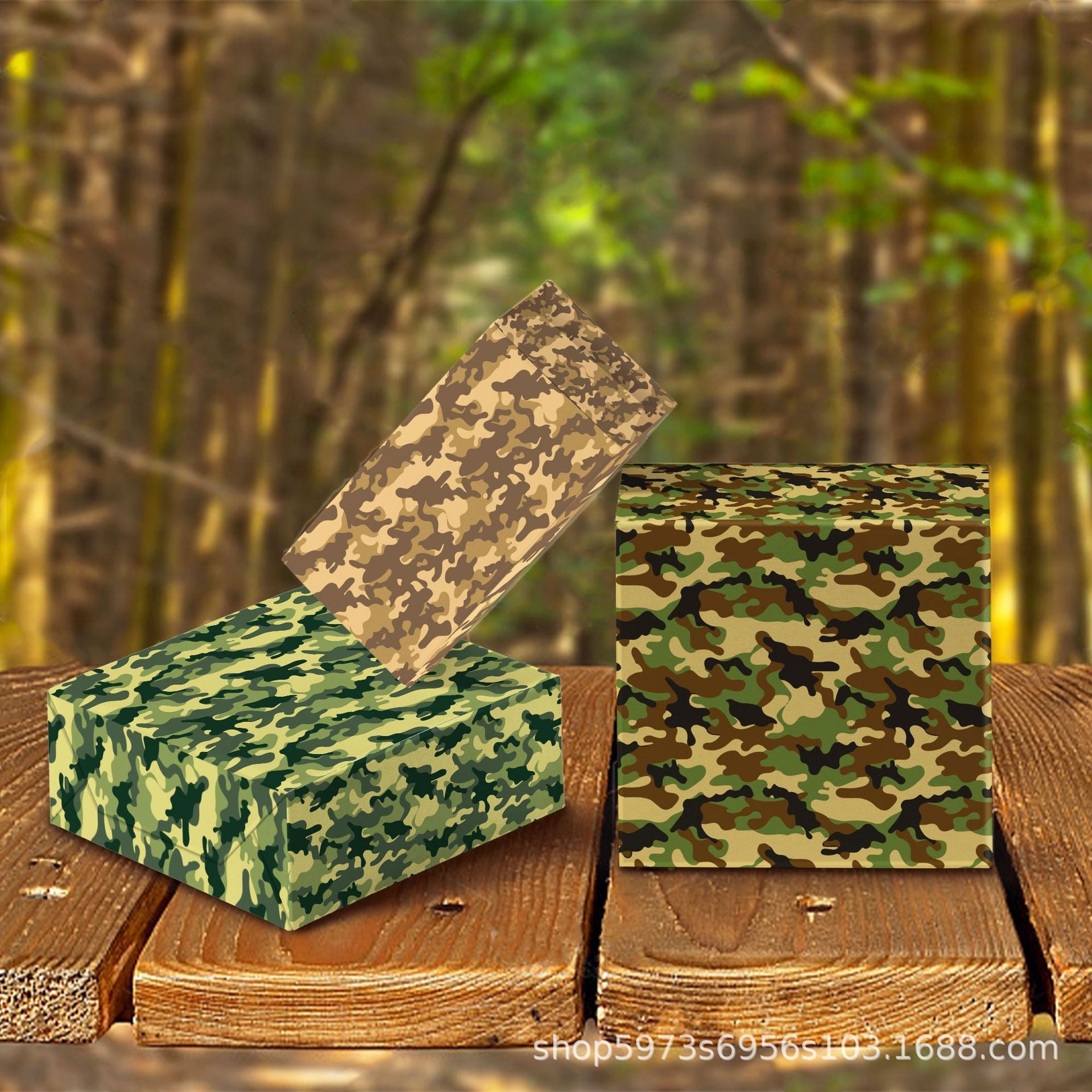 Wrapping Paper - Style WZ021 (12-Sheet Set) - Image 3