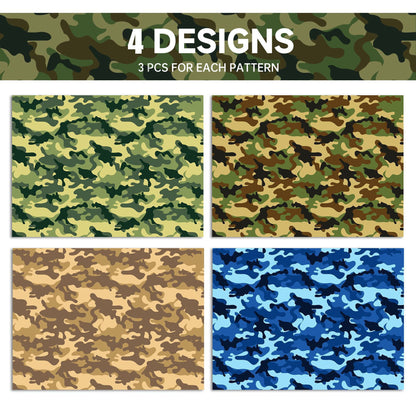 Wrapping Paper - Style WZ021 (12-Sheet Set) - Image 4