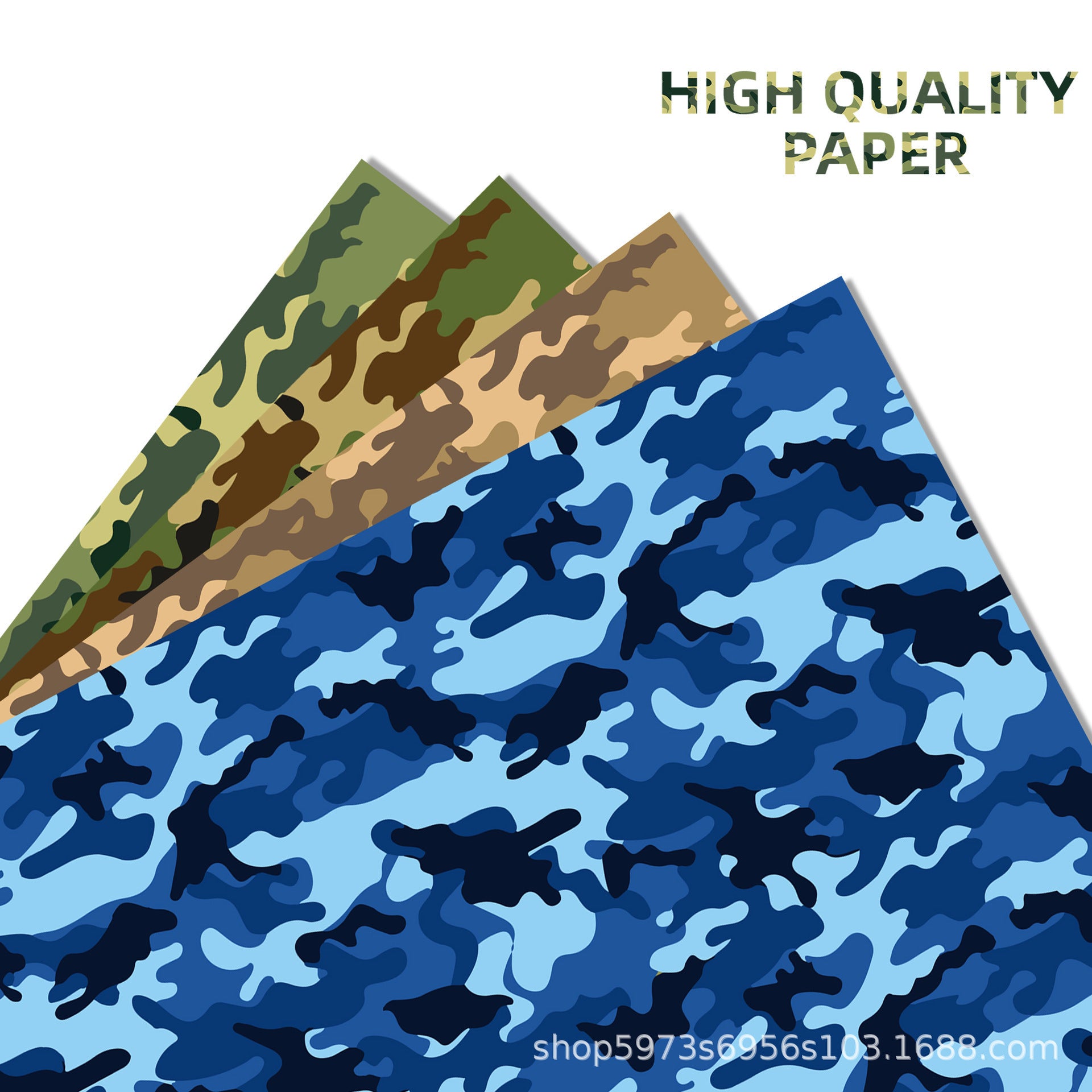 Wrapping Paper - Style WZ021 (12-Sheet Set) - Image 5