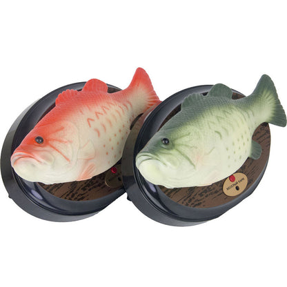 Singing Fish Decoration - Green with Square Base - Image 4