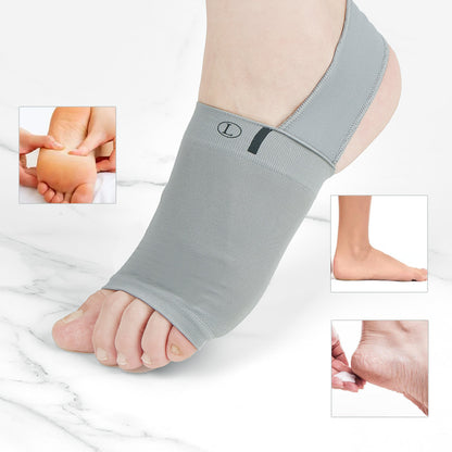 Arch Support Insoles for Flat Feet - Orthopedic Cushioning Inserts for Foot Alignment - Image 2