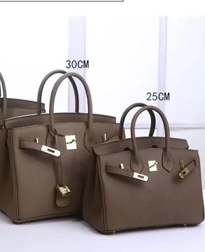 2025-Euro-american Elegant Crocodile Leather Handbag Bag-Birkin 30, ebony,palladium Hardware - Image 3