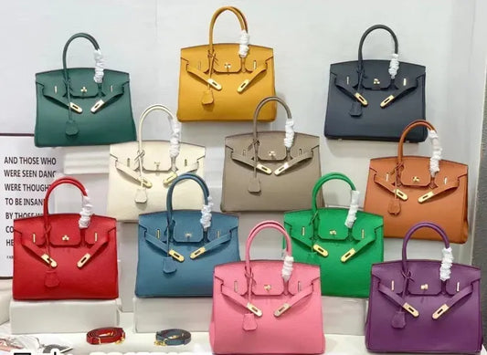 2025- Euro-american Elegant Crocodile Leather  Handbag Bag - Birkin 35,olive colour ,palladium Hardware - Image 2