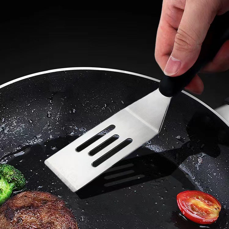 1 pc Teppanyaki steak spatula, Japanese cuisine small spatula, cooking tool (silver) - Image 3