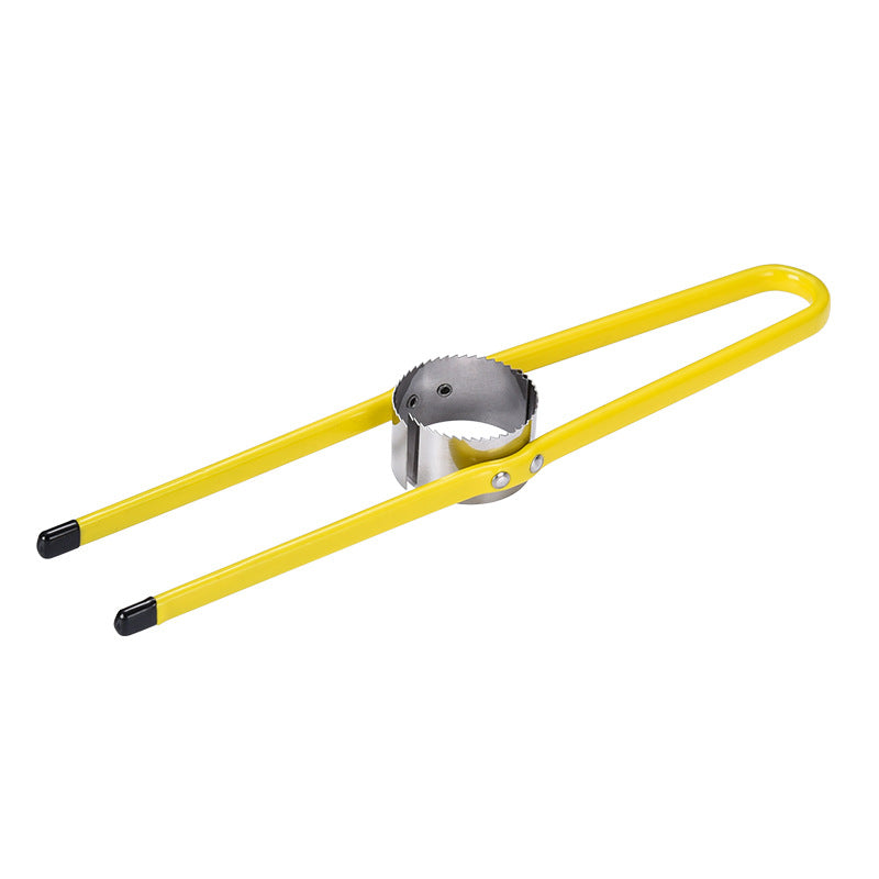 1 pc Household stainless steel peeler, plane knife, threshing and stripping device, creative kitchen tools (yellow) - Image 3