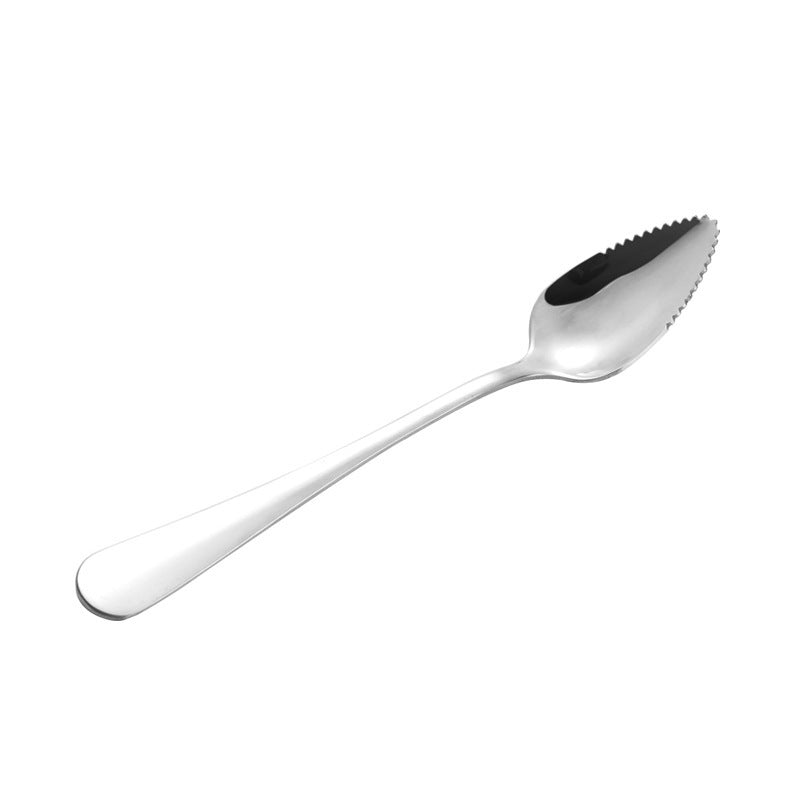 4 pieces stainless steel scraper spoons, children's complementary food spoons, baby fruit puree scraper spoons for dredging - Image 3