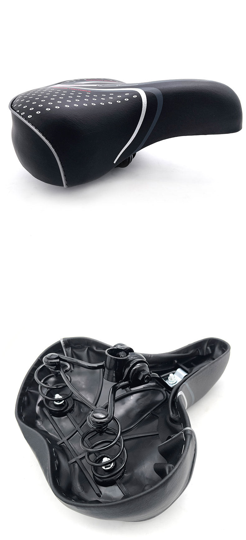 1 pc electric vehicle seat cushion, load-bearing bicycle saddle, enlarged and widened seat cushion, large seat bag accessories - Image 3