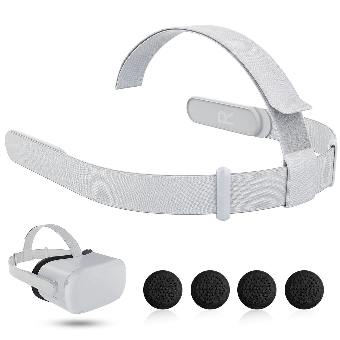 Original Head Strap for Meta Quest 2 VR Headset - Adjustable Replacement Band - Image 3