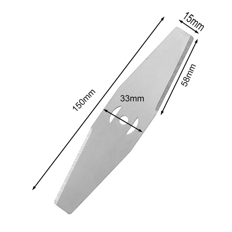 Lawn Mower Blades - 5-Piece Set, High-Durability Cutting Blades - Image 3