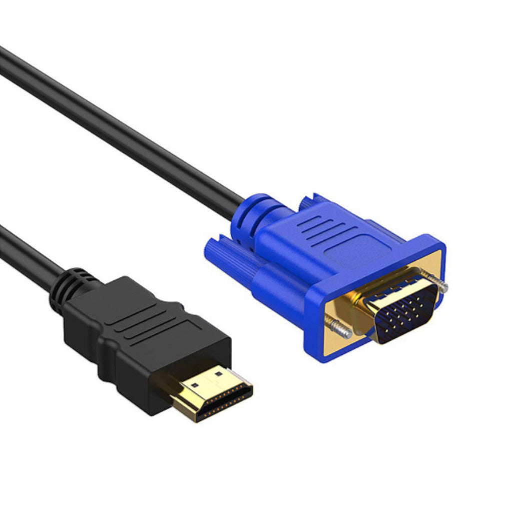 1.8m HDMI to VGA Cable - HD Video Adapter Cable with Audio Support - Image 2