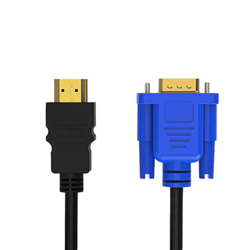 1.8m HDMI to VGA Cable - HD Video Adapter Cable with Audio Support - Image 4